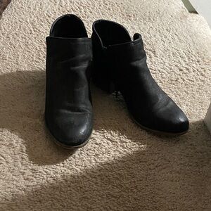 Fergalicious Black Ankle Booties